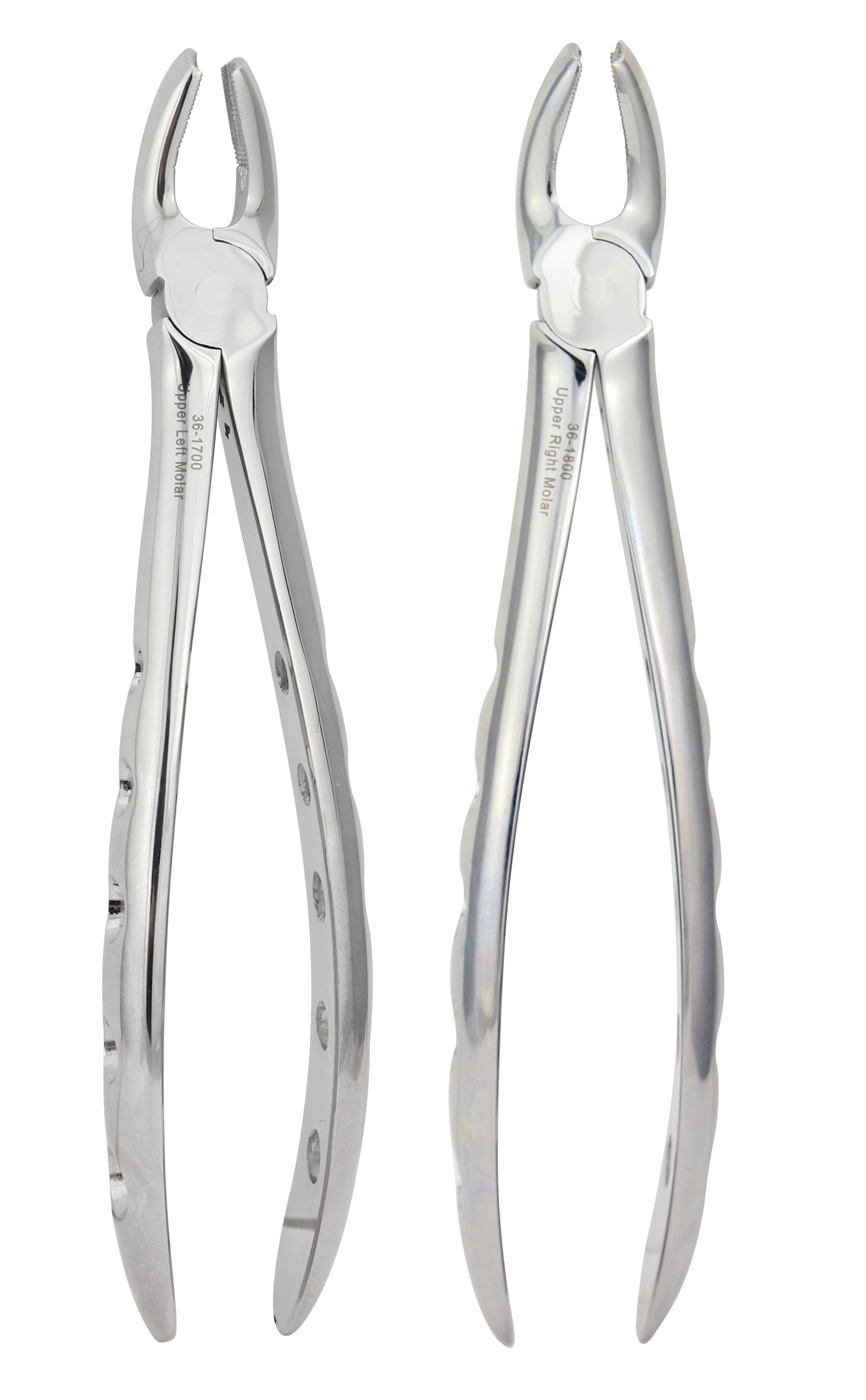 Upper Right And Left Molar Extraction Forceps 1700 & 1800