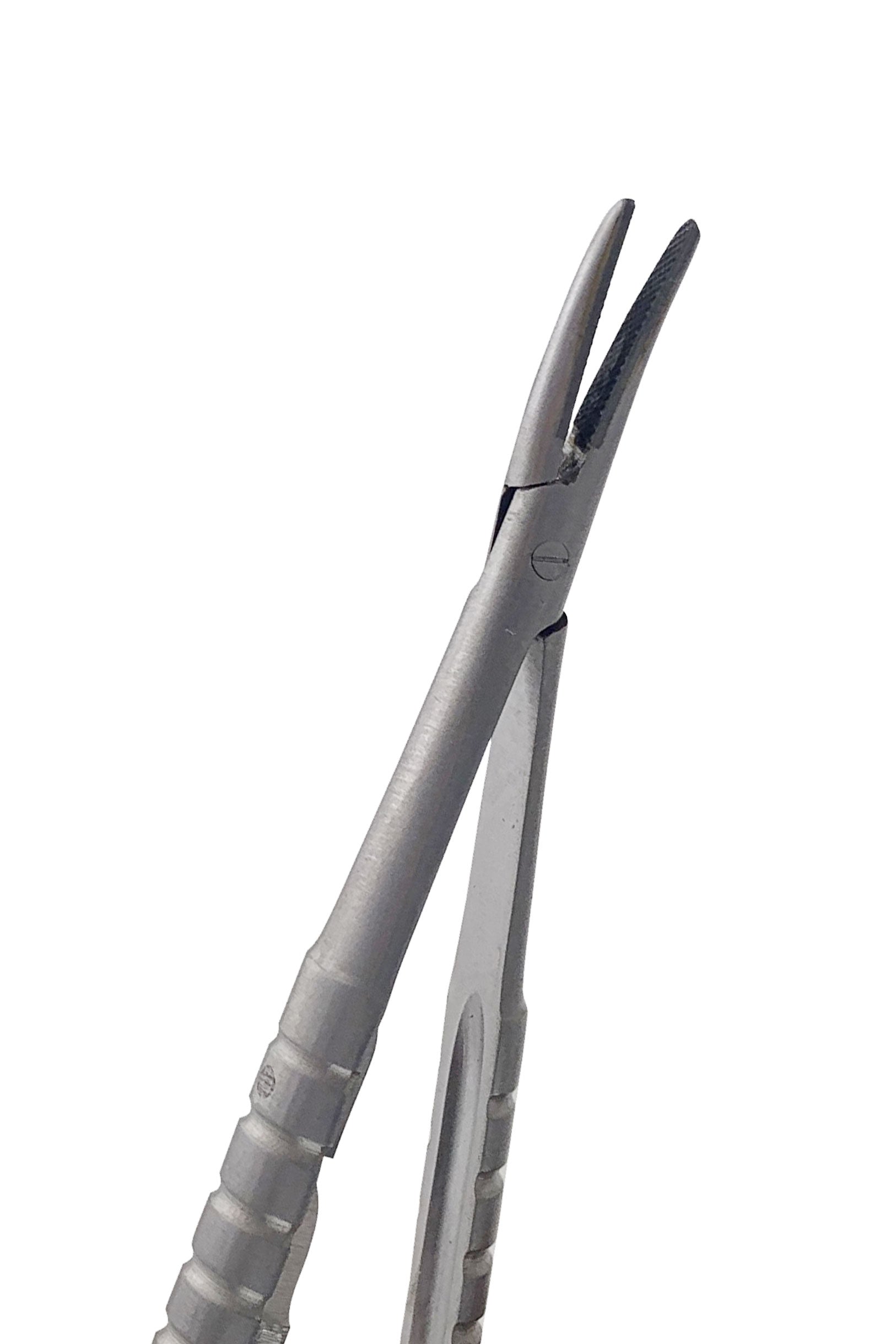 Castroviejo Needle Holder Curved 6" Carbide Tip