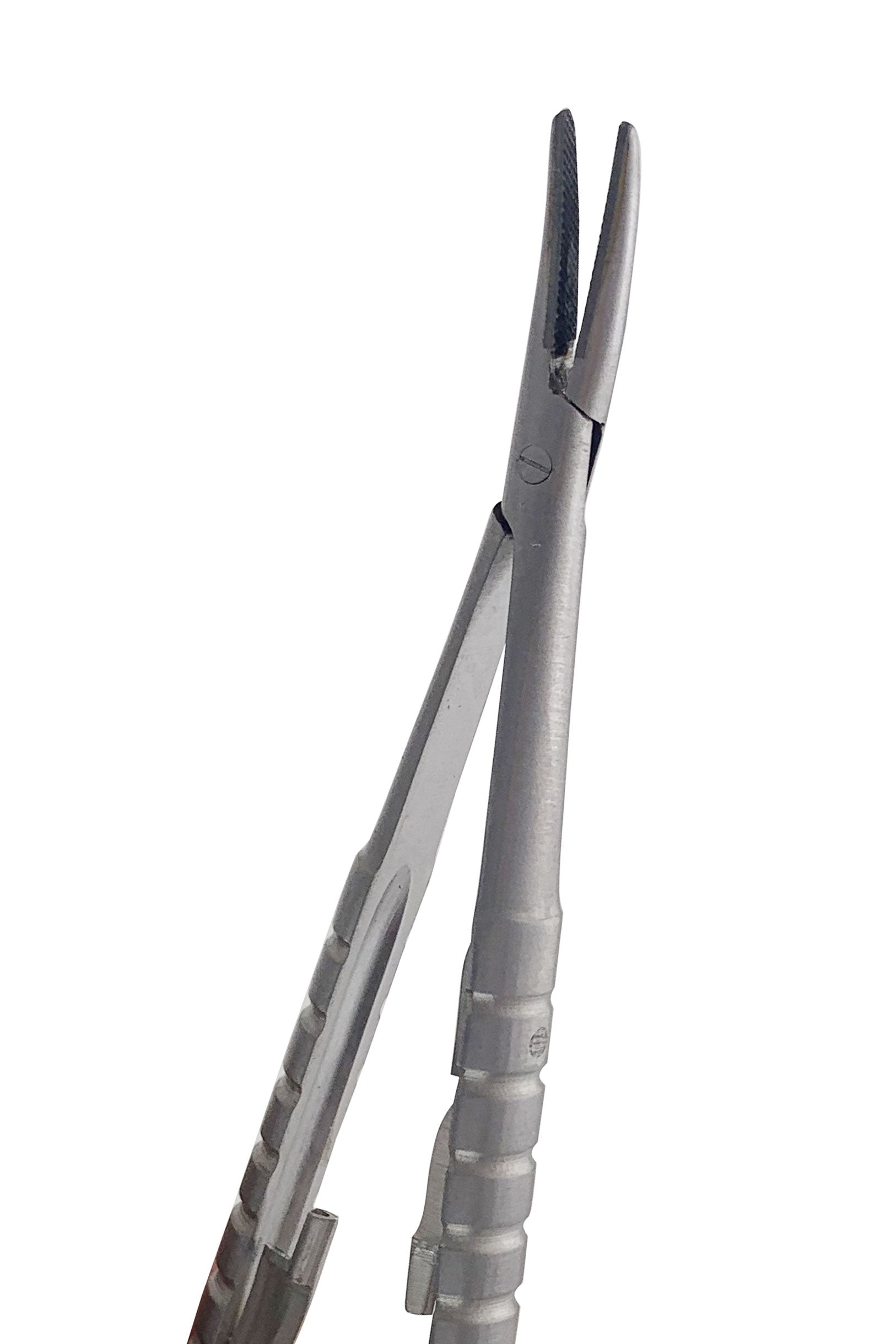 Castroviejo Needle Holder Curved 6" Carbide Tip