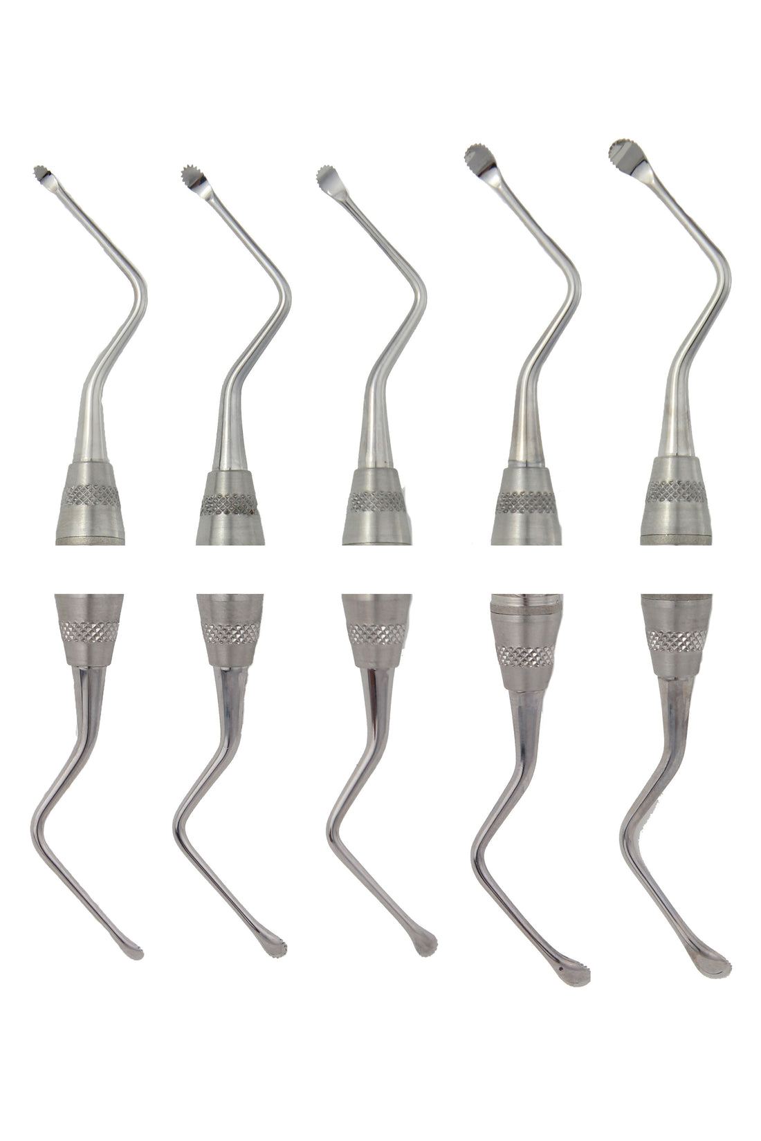 Lucas Bone Curette Serrated Set of Five