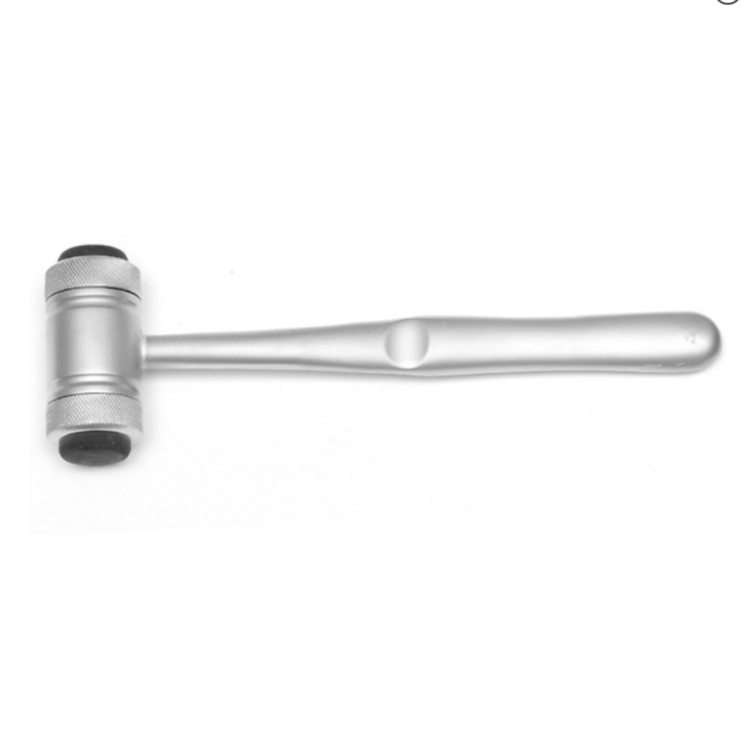 Dental Mead Mallet With Rubber Caps – 16cm