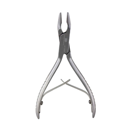 Metal nail clipper on a white background