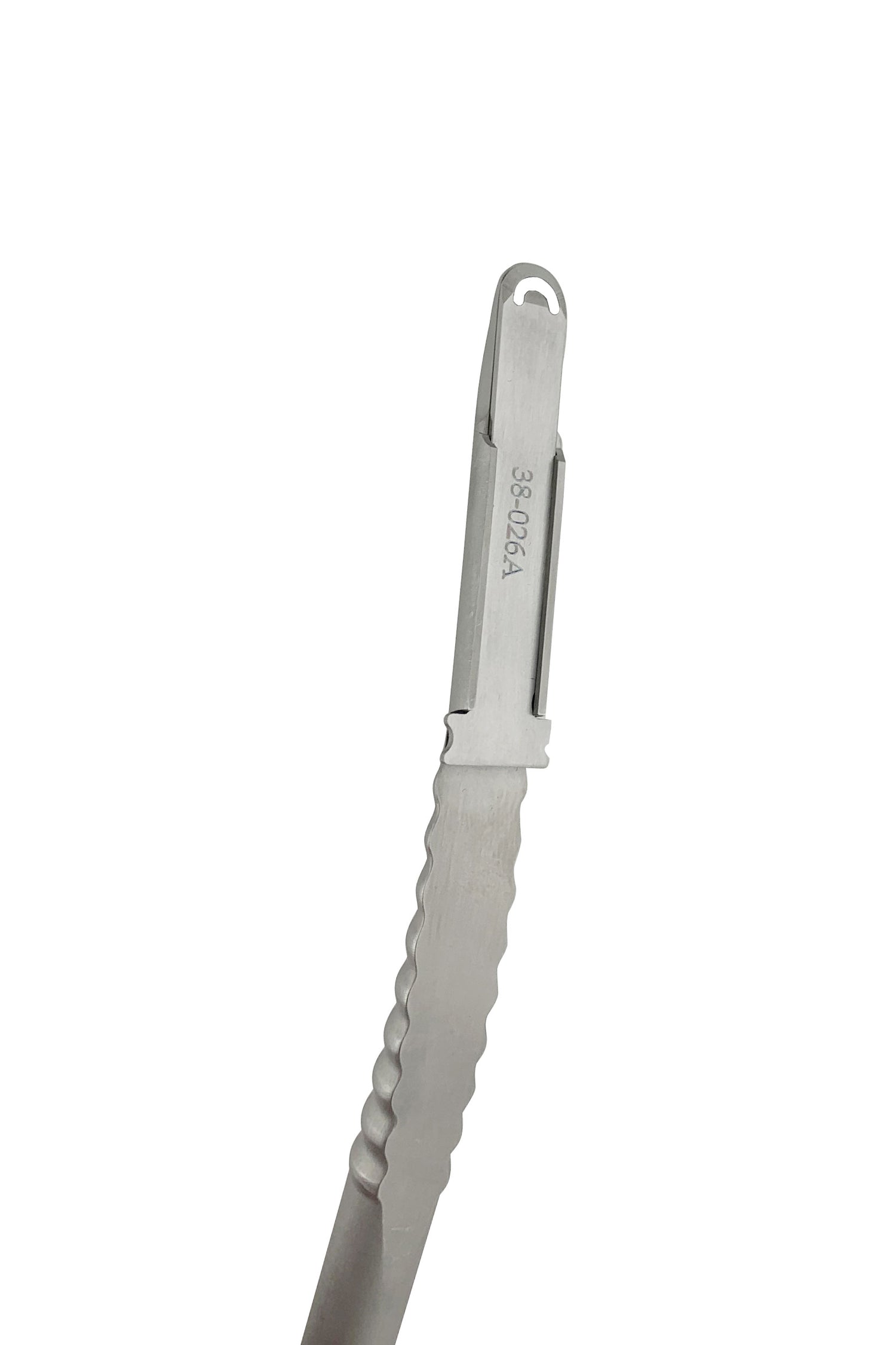 Bone Scraper Angled Stainless Steel