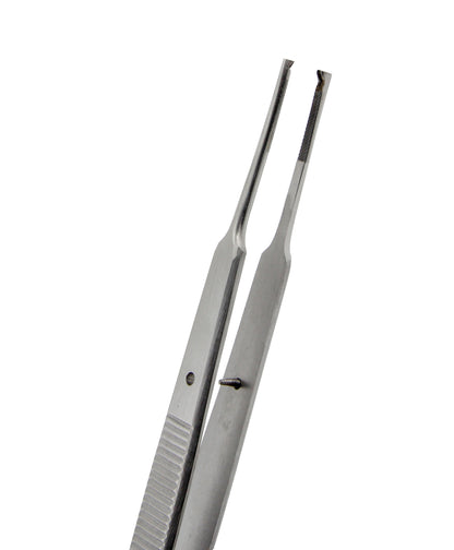 Tissue Forceps with Carbide Tip Serrated 7&quot;